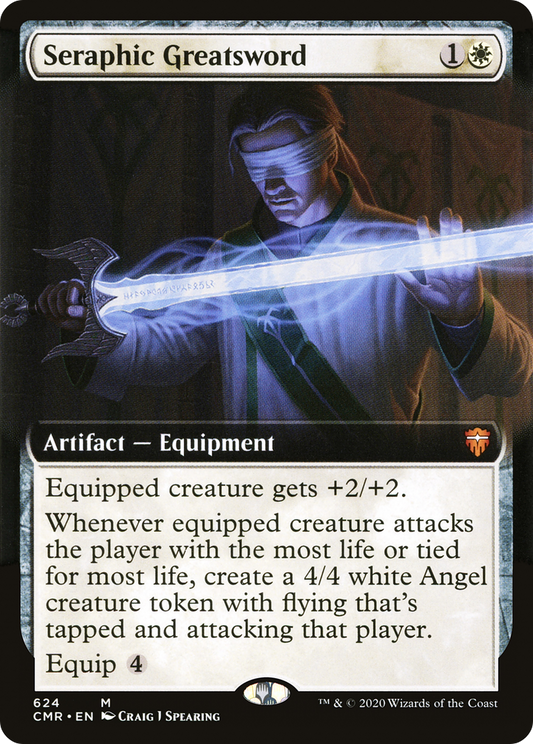 Seraphic Greatsword (624) (Extended Art)
