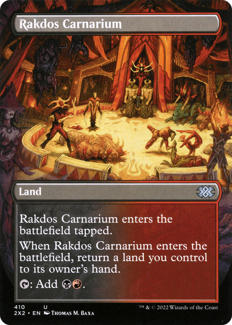 Rakdos Carnarium (410) (Borderless) - Foil