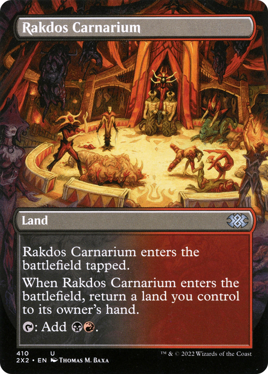 Rakdos Carnarium (410) (Borderless) - Foil