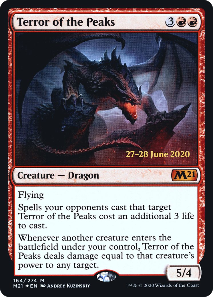 Terror of the Peaks (164) (Prerelease) - Foil