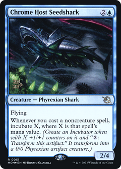 Chrome Host Seedshark (0051) (Prerelease) - Foil