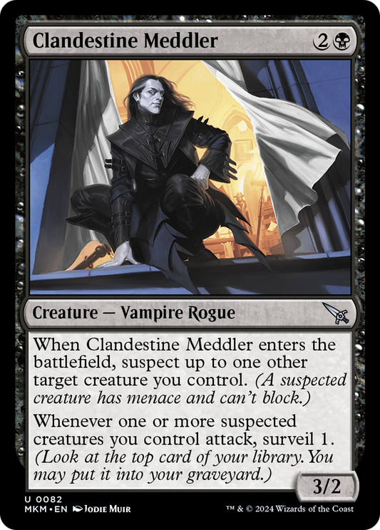 Clandestine Meddler (White Curtain) - Foil