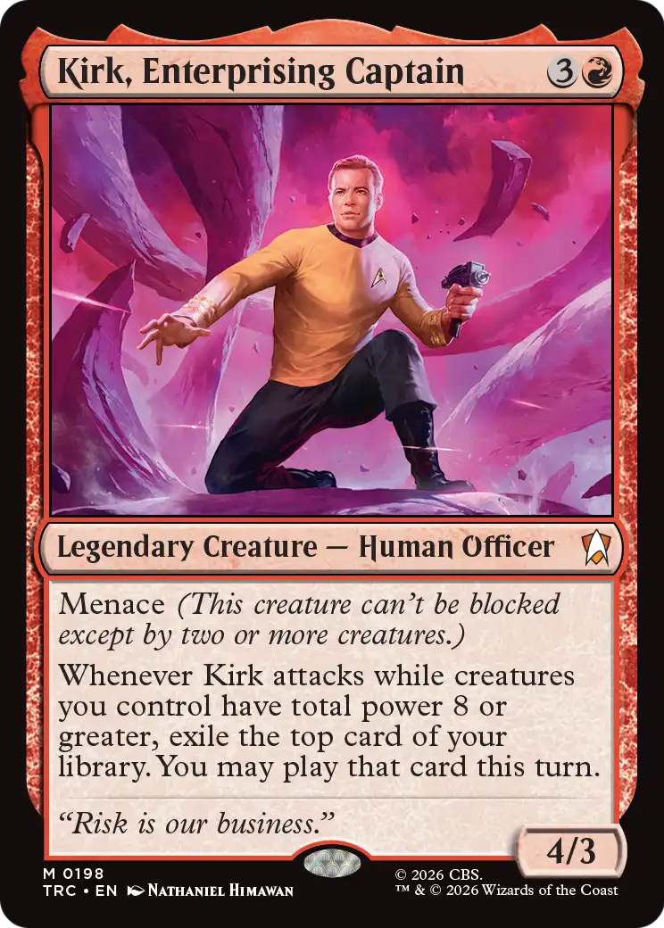 Kirk, Enterprising Captain (TRC)