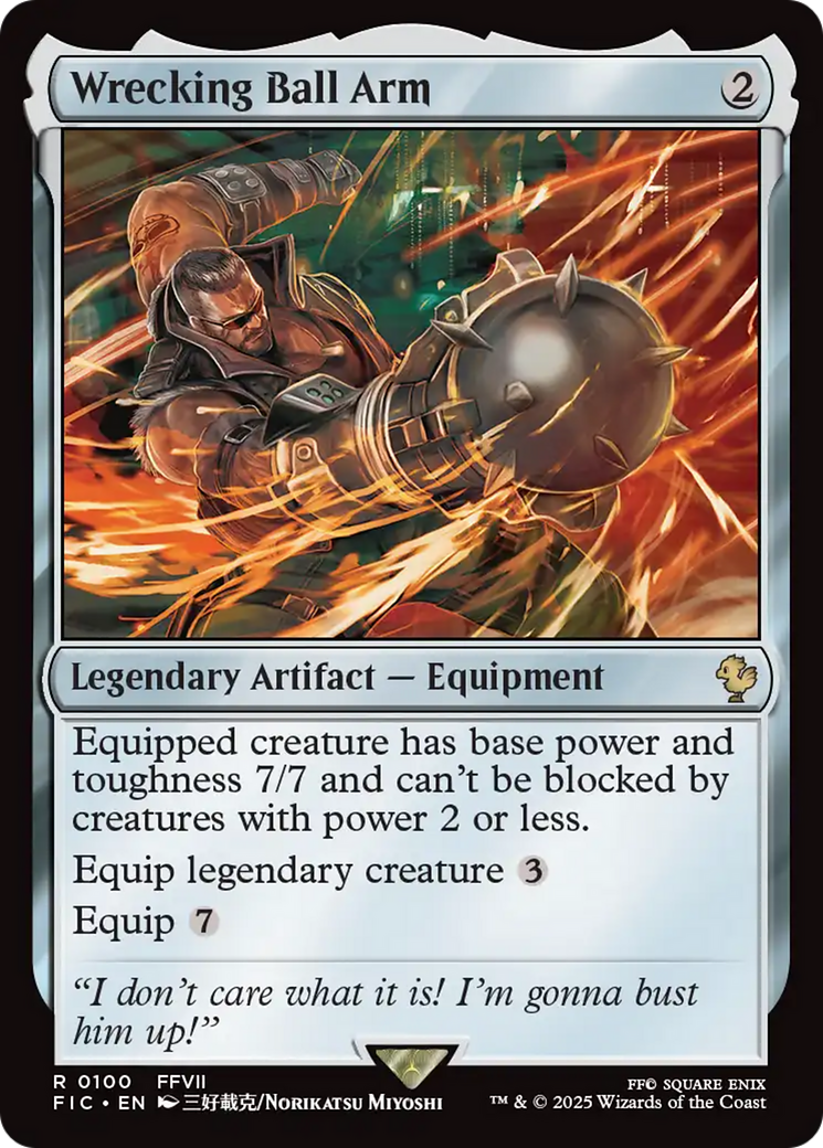 Wrecking Ball Arm - Surge Foil