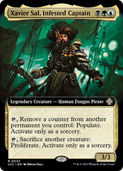 Xavier Sal, Infested Captain (0033) (Extended Art)