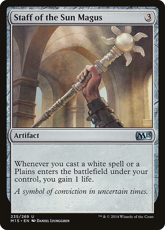 Staff of the Sun Magus - Foil