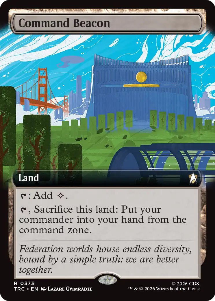 Command Beacon (0373) (Extended Art) (TRC)