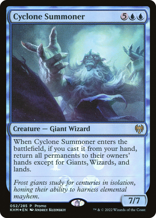 Cyclone Summoner (052) - Foil