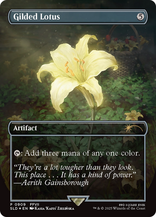 Gilded Lotus (0909) (Borderless) - Foil