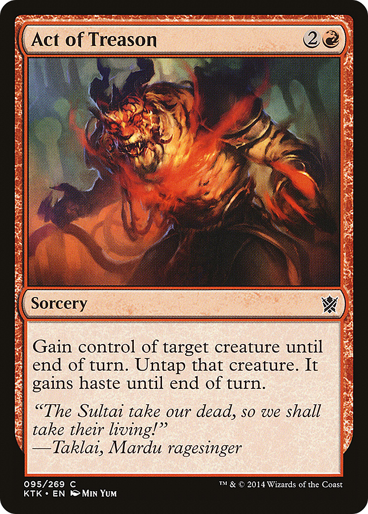 Act of Treason - Foil