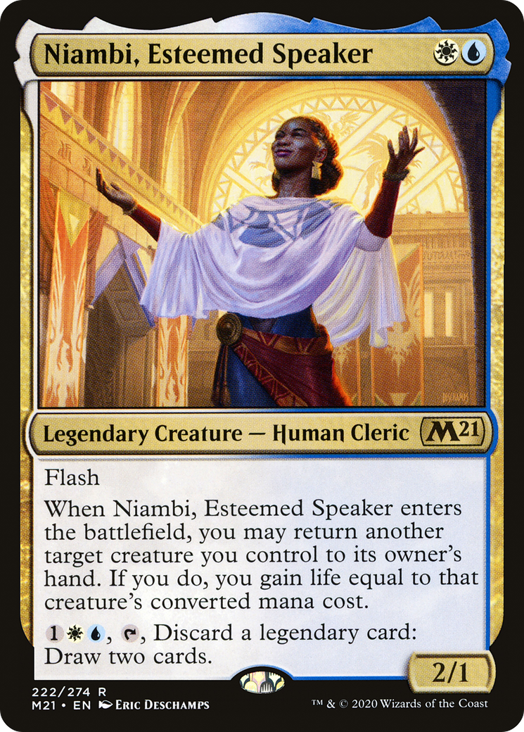 Niambi, Esteemed Speaker - Foil