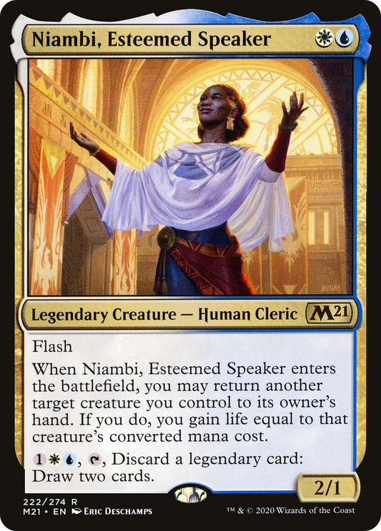 Niambi, Esteemed Speaker - Foil