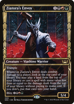 Ziatora's Envoy (340) (Showcase) - Foil