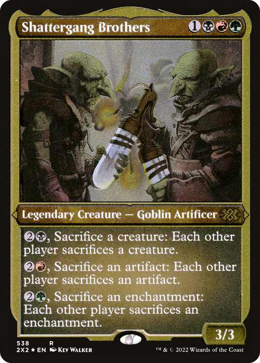 Shattergang Brothers - Foil Etched