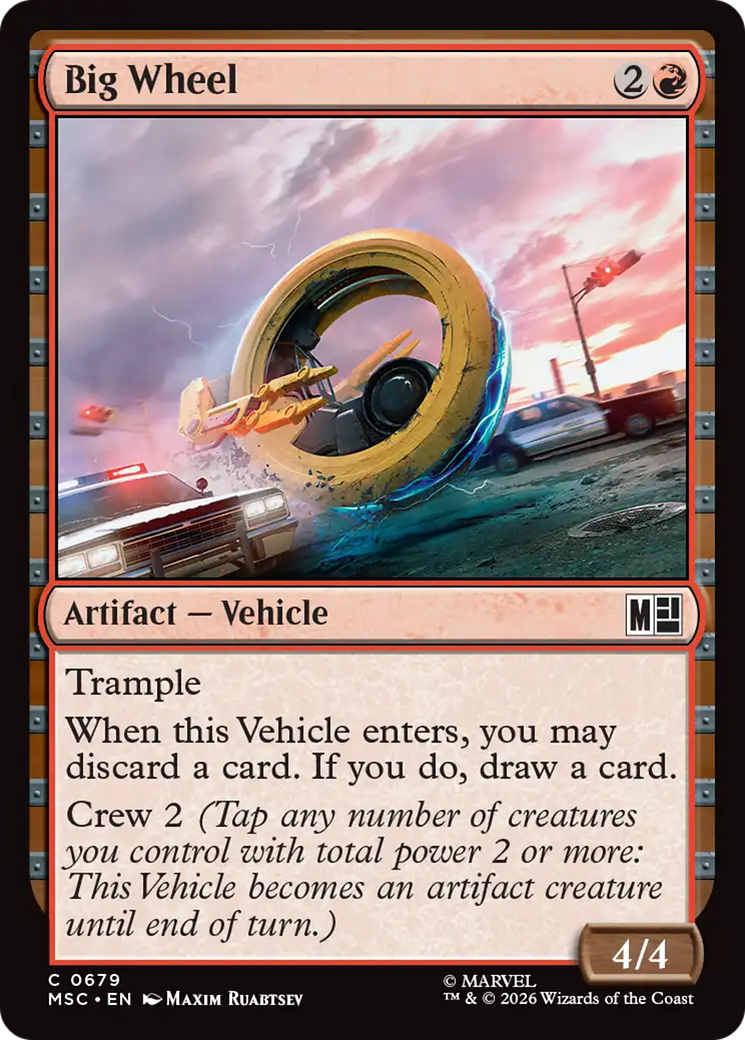 Big Wheel (MSC) - Foil