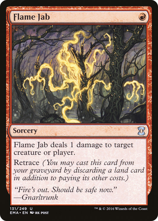 Flame Jab - Foil