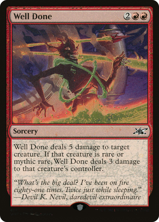 Well Done (414) - Galaxy Foil