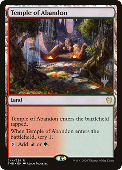 Temple of Abandon (244) (Promo Pack) - Foil