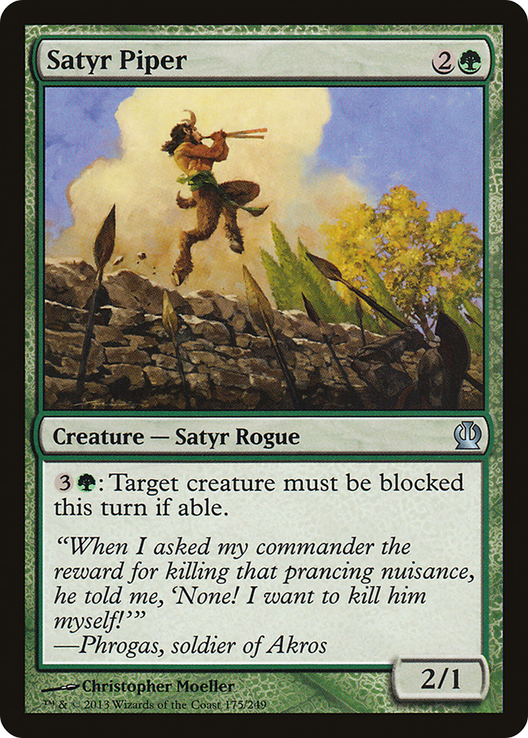 Satyr Piper - Foil