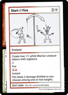 Start // Fire (No PW Symbol)