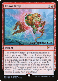 Chaos Wrap (001) (Holiday) - Foil