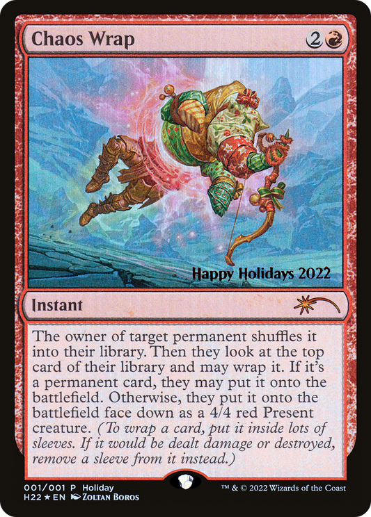 Chaos Wrap (001) (Holiday) - Foil