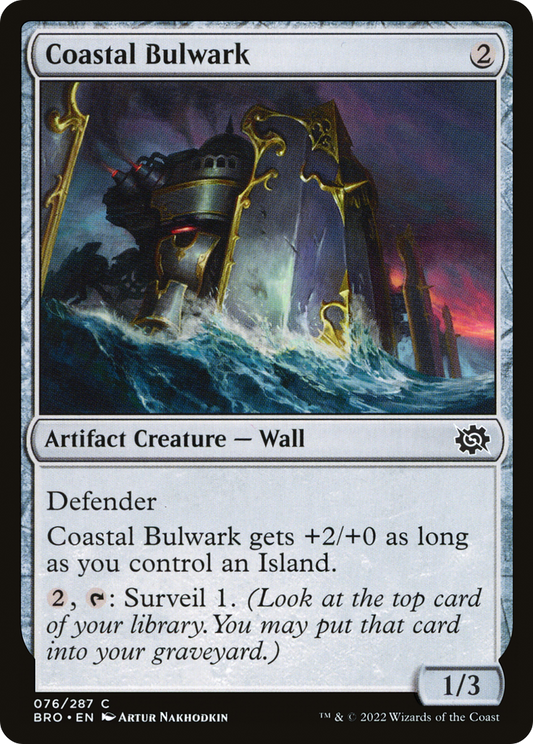 Coastal Bulwark - Foil