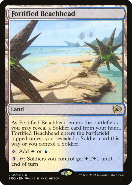 Fortified Beachhead - Foil