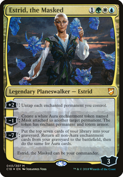 Estrid, the Masked (Oversized) - Foil