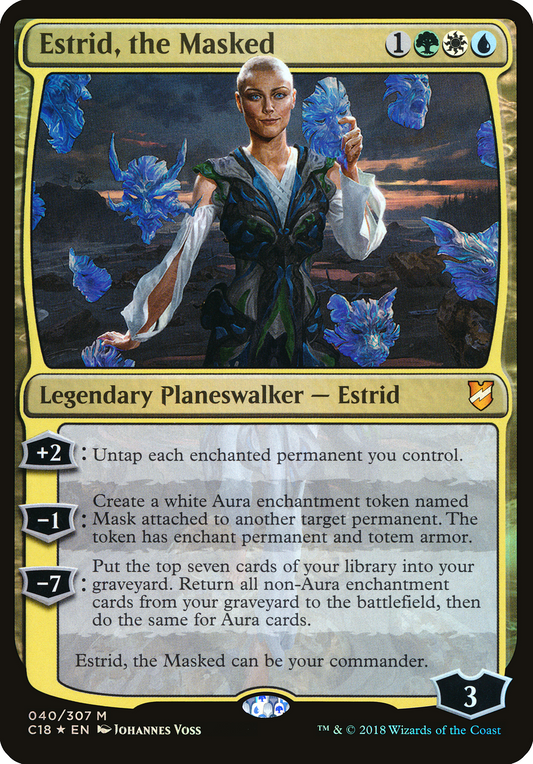 Estrid, the Masked (Oversized) - Foil