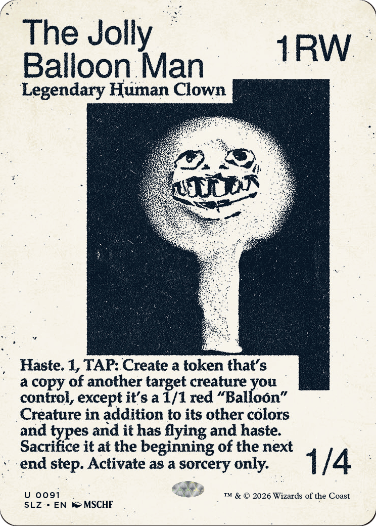 The Jolly Balloon Man (0091) (Showcase) (SLZ)