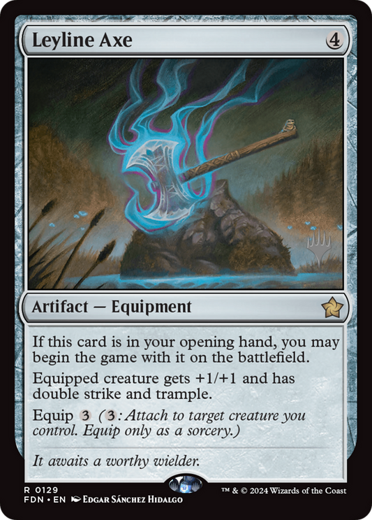 Leyline Axe (0129) (Promo Pack) (PFDN)