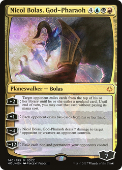 Nicol Bolas, God-Pharaoh (140) (2017) (SDCC) - Foil