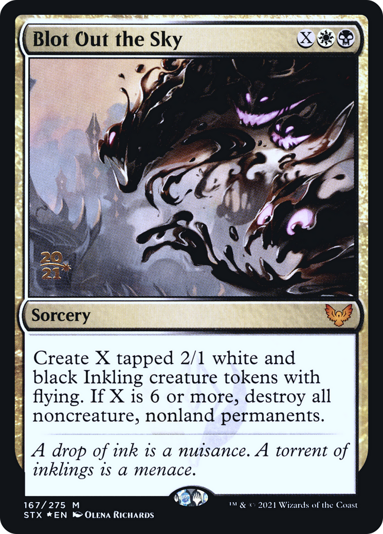 Blot Out the Sky (167) (Prerelease) - Foil