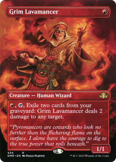 Grim Lavamancer (434) (Borderless)