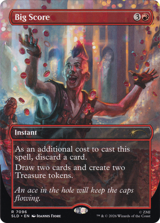 Big Score (7096) (Borderless) (SLD) - Foil