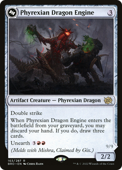 Phyrexian Dragon Engine // Mishra, Lost to Phyrexia - Foil