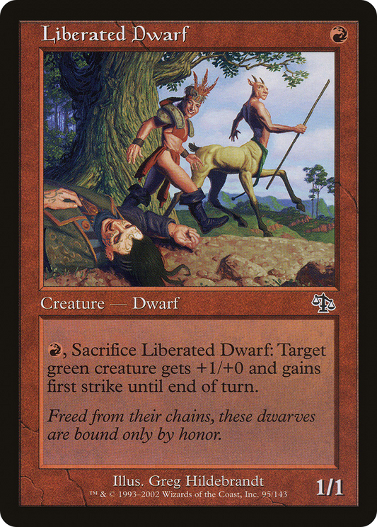 Liberated Dwarf - Foil