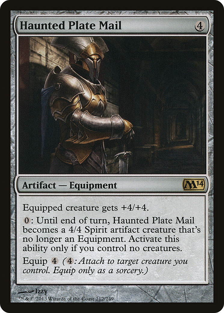 Haunted Plate Mail - Foil
