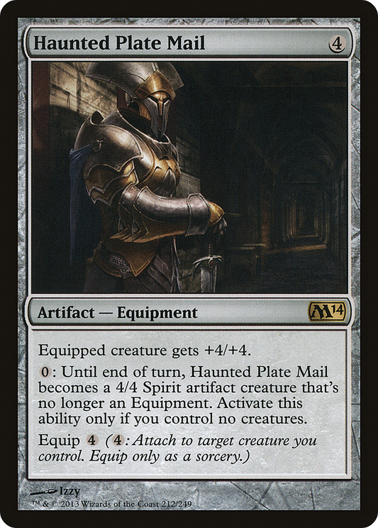 Haunted Plate Mail - Foil