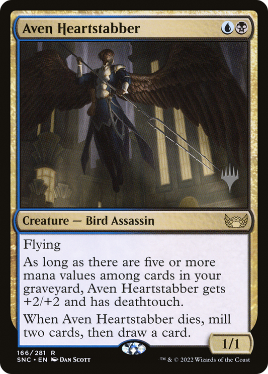 Aven Heartstabber (166) (Promo Pack) - Foil