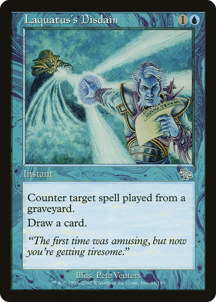 Laquatus's Disdain - Foil