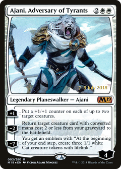 Ajani, Adversary of Tyrants (003) (Prerelease) - Foil