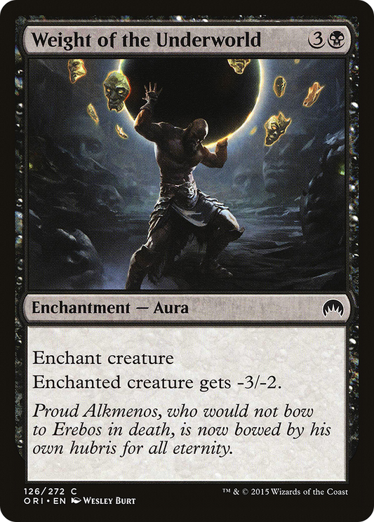 Weight of the Underworld - Foil