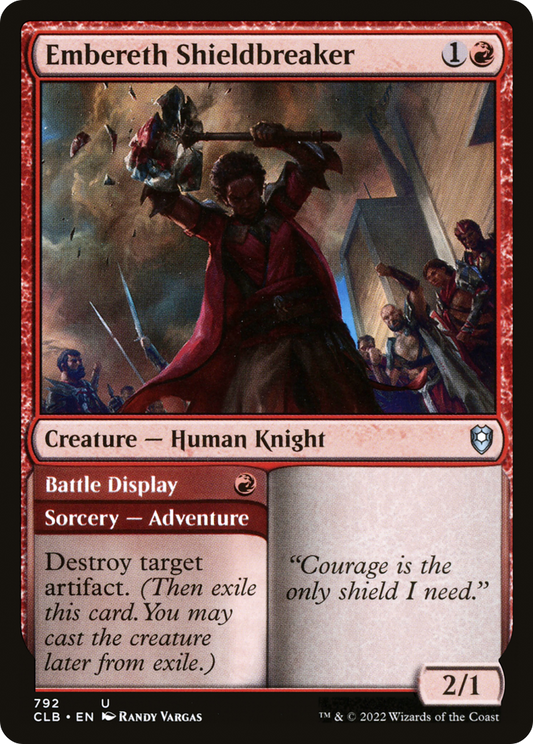 Embereth Shieldbreaker // Battle Display