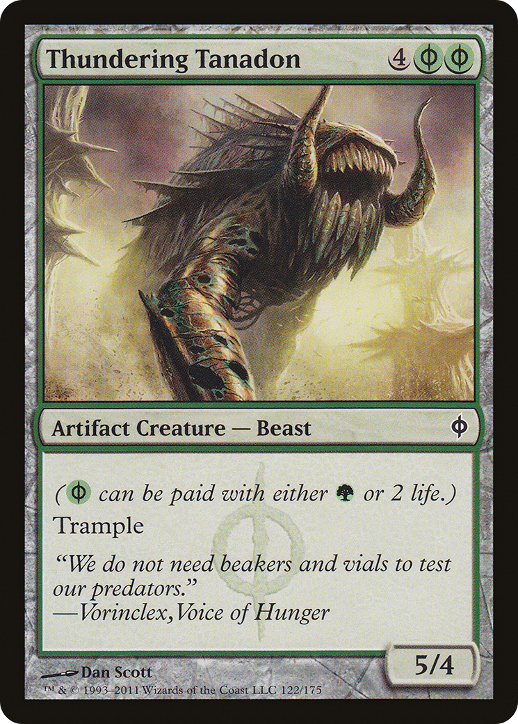 Thundering Tanadon - Foil