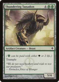 Thundering Tanadon - Foil