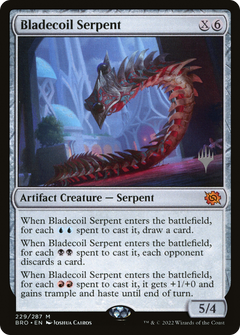 Bladecoil Serpent (229) (Promo Pack) - Foil