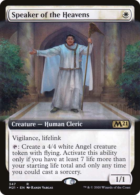 Speaker of the Heavens (347) (Extended Art) - Foil
