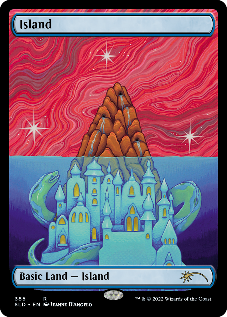 Island (385) (Textless) - Foil